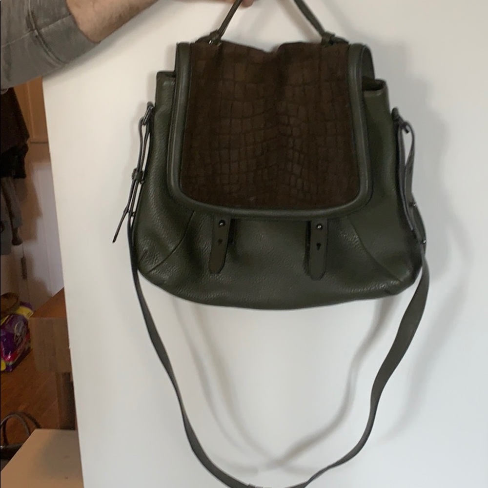 Mackage Top Handle Leather Satchel